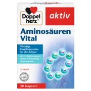 Doppelherz aktiv Aminokiseline Vital Prednji pogled Retuširani prednji pogled Zadnji pogled Pogled sa leve strane Pogled sa desne strane