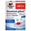 Doppelherz aktiv Imun plus+ Echinacea Prednji pogled Retuširani prednji pogled Zadnji pogled Pogled sa leve strane Pogled sa desne strane