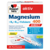 Illustration of the product packaging Doppelherz aktiv Magnezijum 400 front view