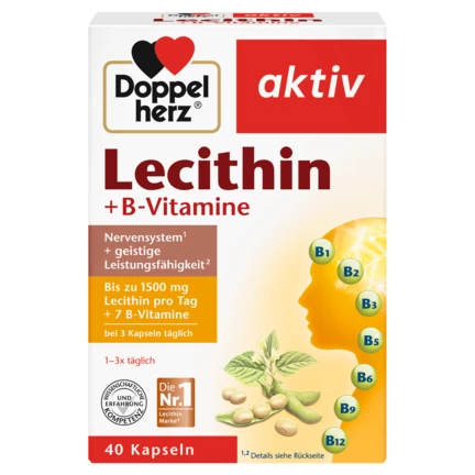 Doppelherz aktiv Lecithin Prednji pogled Retuširani prednji pogled Zadnji pogled Pogled sa leve strane Pogled sa desne strane